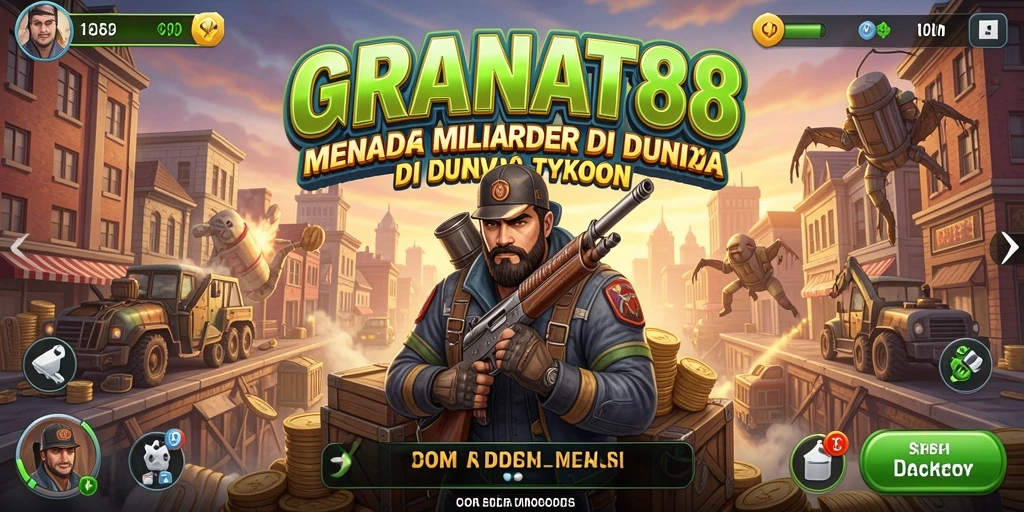 Gameplay menarik dalam GRANAT88 yang menggambarkan dunia Tycoon.