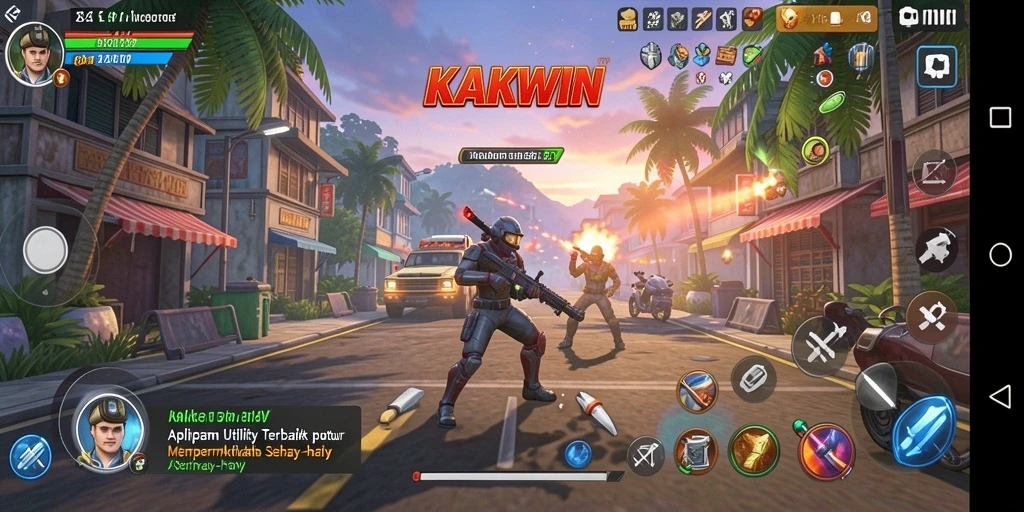 Tampilan intuitif KAKWIN yang memudahkan penggunaan aplikasi Utility.